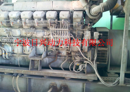 三菱R16柴油發動機后部裝置的檢測、修理